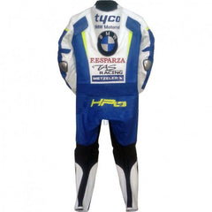 BMW Motorbike Racing Suit Motorcycle Genuine Cowhide Leather Protective Suit