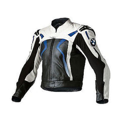 BMW Motorcycle Genuine Leather Jacket Street Racing Unisex Motorbike Jacket