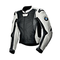 BMW Motorcycle Genuine Leather Jacket Street Racing Unisex Motorbike Jacket