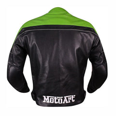 Custom Motorcycle Genuine Leather Jacket Street Racing Unisex Motorbike Jacket