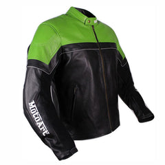 Custom Motorcycle Genuine Leather Jacket Street Racing Unisex Motorbike Jacket