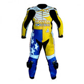 Honda Motorbike Racing Suit Motorcycle Genuine Cowhide Leather Protective Suit