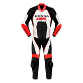 Honda Motorbike Racing Suit Motorcycle Genuine Cowhide Leather Protective Suit