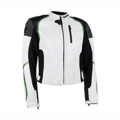 Kawasaki Motorcycle Genuine Leather Jacket Street Racing Unisex Motorbike Jacket