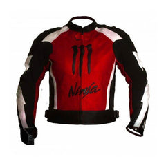 Kawasaki Motorcycle Genuine Leather Jacket Street Racing Unisex Motorbike Jacket