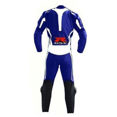 Suzuki Motorbike Racing Suit Motorcycle Genuine Cowhide Leather Protective Suit