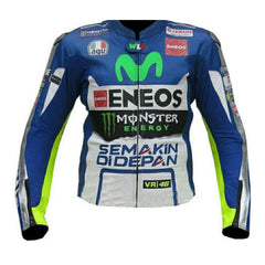 Yamaha Motorcycle Genuine Leather Jacket Street Racing Unisex Motorbike Jacket