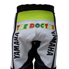 Yamaha Motorbike Racing Suit Motorcycle Genuine Cowhide Leather Protective Suit