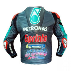 Yamaha Motorcycle Genuine Leather Jacket Street Racing Unisex Motorbike Jacket