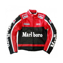 Yamaha Motorcycle Genuine Leather Jacket Street Racing Unisex Motorbike Jacket