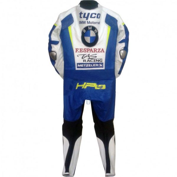 BMW Motorbike Racing Suit Motorcycle Genuine Cowhide Leather Protective Suit