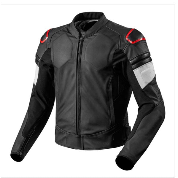 Custom Motorcycle Genuine Leather Jacket Street Racing Unisex Motorbike Jacket