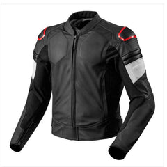 Custom Motorcycle Genuine Leather Jacket Street Racing Unisex Motorbike Jacket