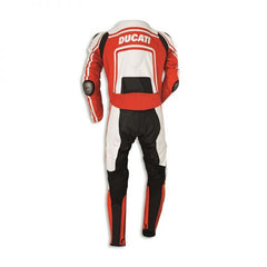 Ducati Motorbike Racing Suit Motorcycle Genuine Cowhide Leather Protective Suit