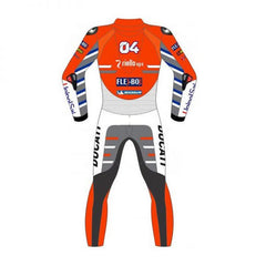 Ducati Motorbike Racing Suit Motorcycle Genuine Cowhide Leather Protective Suit