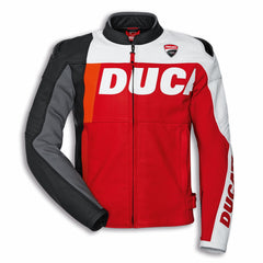 Ducati Motorcycle Genuine Leather Jacket Street Racing Unisex Motorbike Jacket