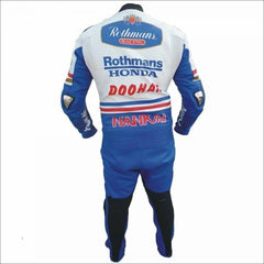 Honda Motorbike Racing Suit Motorcycle Genuine Cowhide Leather Protective Suit