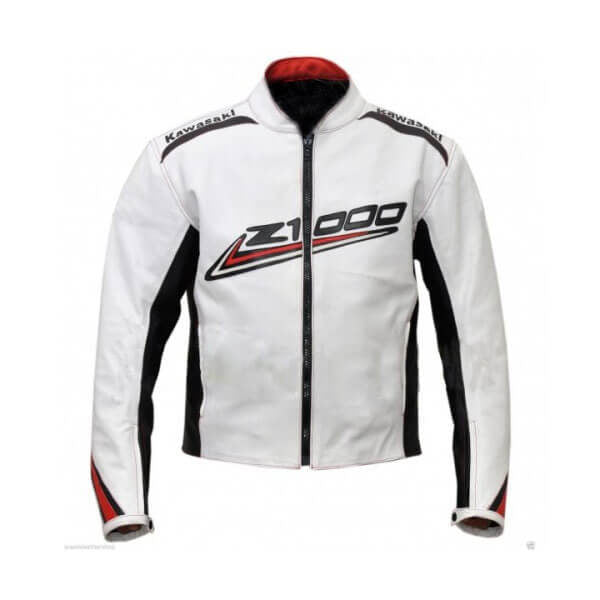 Kawasaki  Motorcycle Genuine Leather Jacket Street Racing Unisex Motorbike Jacket