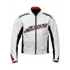 Kawasaki  Motorcycle Genuine Leather Jacket Street Racing Unisex Motorbike Jacket