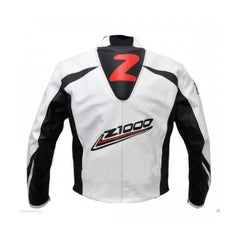 Kawasaki  Motorcycle Genuine Leather Jacket Street Racing Unisex Motorbike Jacket