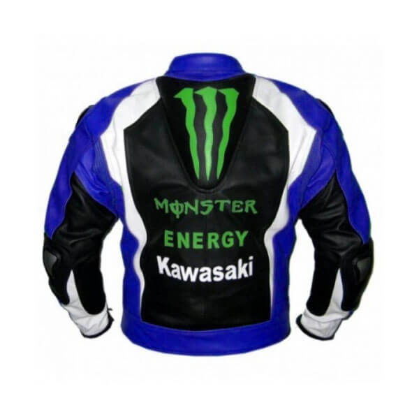 Kawasaki  Motorcycle Genuine Leather Jacket Street Racing Unisex Motorbike Jacket