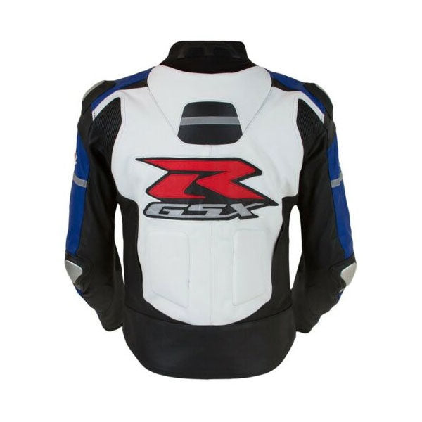 Suzuki  Motorcycle Genuine Leather Jacket Street Racing Unisex Motorbike Jacket