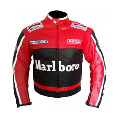 Yamaha Motorcycle Genuine Leather Jacket Street Racing Unisex Motorbike Jacket